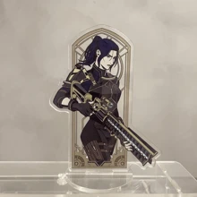 Anime 1pc"Arcane Acrylic Stand11cm,Acrylic Display Stand Person Model, Tabletop And Home Decor,Key Ring Accessories Decor, Id Al-Adjha A Graduation Gift For Friends, Car Accessories Bag Charm Backpack For School