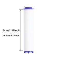 Handheld Shower Head Filter, A Pack Of 10 Replacement Filters Designed To Effectively Eliminate Chlorine And Harmful Substances From Hard Water, Ensuring A Better Shower Experience And Skin Care For You And Your Family, Providing High-Quality Showers ( 8cm/3.15inch) Bathroom Accessories