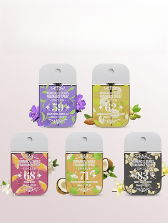 1 Bottle 50ml Brazilian Digital Fragrance Mist, Up To 5 Scents Available, Suitable For Indoor And Outdoor Air Freshening. This Multi-Layered High-Mood Mist Has A Long-Lasting Natural Fresh Charm, Releasing An Elegant Blend Of Rio De Janeiro Vanilla, Coconut, Floral, Citrus, Woody, And Marine Scents, Suitable For Dates, Parties, Gatherings, Holidays, Homes, Hotels, And Offices. An Ideal Gift For Family, Relatives, And Friends.