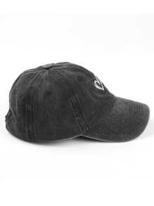 1 Stück Unisex Baseballkappe mit einfarbigem Lässig Stickerei Muster, vielseitiger Polyester Snapback Hut für Outdoor-Aktivitäten und den täglichen Gebrauch