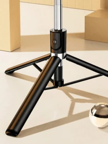 1 st 170 cm teleskopiskt selfie-stativ för telefon, allt-i-ett-smartphone-stativ med trådlös fjärrkontroll, 360° rotation, kompatibel med iPhone 16/15/14/13/12/12 Pro/11/11 Pro/XS/XR/X/8/7 Plus och andra smartphones - Multifärgad - Visa 3