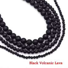 Contas soltas de pedra de quartzo rosa natural de 1 fio, contas naturais rosa para fazer joias, pulseiras e colares faça você mesmo, 4, 6, 8, 10 e 12 mm