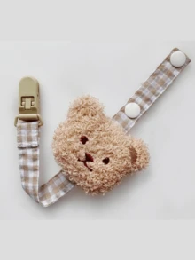 1pc Newborn Pacifier Clip - Baby Pacifier Chain Holder - Toy Teether Dummy Strap - Anti-Drop Rope - No Pacifier Included, For Christmas - Multicolor - View 11