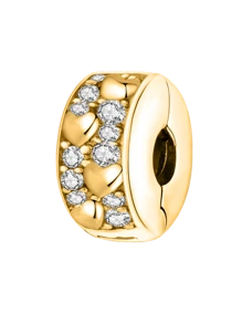 1Pc Fashionable Sparkling Rhinestone Beads For Women Bracelets Bangles DIY Jewelry Making And Daily Outfit Matching Jewelry Decoration For Girls