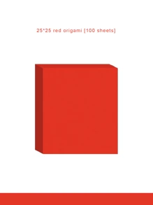 100 Sheets 4 Sizes Red Cardstock Papers, 80gsm Thick Heavyweight Colored Construction Papers, Can Be Used For Folk Paper-Cutting, Holiday Cards Making, Double Sided Printing Craft Papers For Origami, Scrapbook Craft, DIY Art, Card Making School Supplies, Back To School