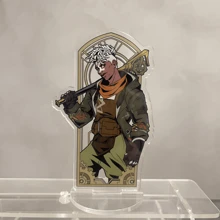 Anime 1pc"Arcane Acrylic Stand11cm,Acrylic Display Stand Person Model, Tabletop And Home Decor,Key Ring Accessories Decor, Id Al-Adjha A Graduation Gift For Friends, Car Accessories Bag Charm Backpack For School