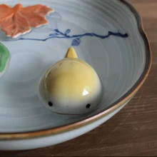 Ceramic Floating Blue Fish Cute Christmas Decorations Aquarium Decoration, Fish Tank Floating Pool Landscape Ceramic Decoration, Adding Water Surface And Underwater Atmosphere, Mini Creative Office Home And Small Pool Dedicated Fish Tank Decoration Micro Landscape Decoration Bonsai Toys Small Accessories Gifts Christmas Decorations Home