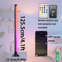 NBBUFF RGB+IC Floor Lamp, LED Corner Lamp Works With APP, Smart Modern Floor Lamp With Music Sync And 16 Million DIY Colors, Color Changing Standing Lamp For Bedroom Living Room TV Background, And Party Decor - RGB+IC - Xem 8