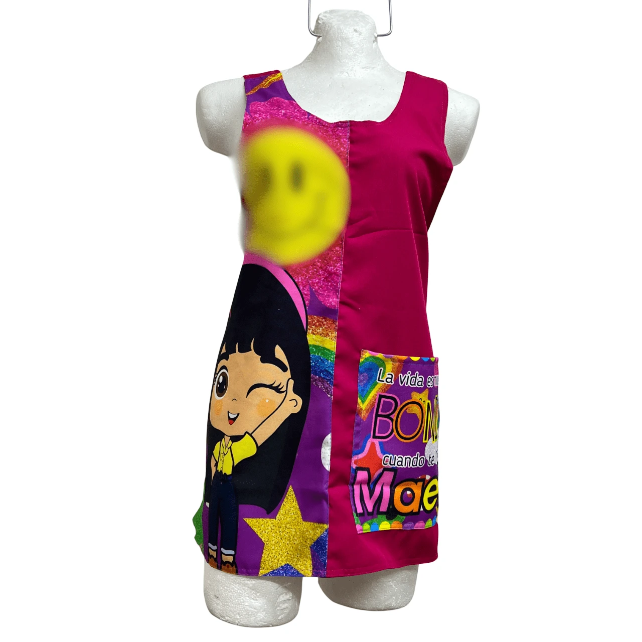 Bata Mandil Para Maestra Educadora: Diseños Exclusivos