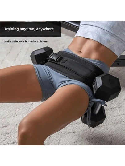 Glute Bridge, Yoga Hip Training, Weighted Exercises, Dumbbell Training With Barbell, Hip Lift And Thrust Belt