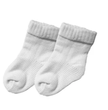12 Pairs Of Plain Socks Baby Infant Newborn 0 To 10 Months Boy Girl - 白色 - 查看 2