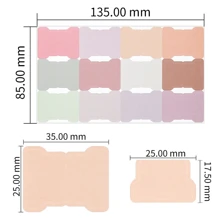 60pcs Sticky Index Tabs, Writable Sticky Notes, Flags Paper Blank Monthly Tabs, Planner Stickers, Double Sided Page Markers Book Tabs Annotation Tabs, For Labelling Classifying Planning, School Supplies,Back To School