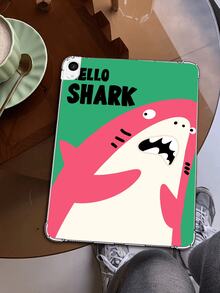 1个 Hello Shark 粉色鲨鱼可爱卡通风格防震平板电脑保护套，适用于 Galaxy Tab A7 LITE、Pro 11 英寸（2021款，第十代） - 彩色 - 查看 5