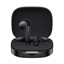 Redmi Buds 7S 无线蓝牙耳机，双驱动器声学架构，卓越音质，支持空间音频，半入耳式主动降噪，佩戴舒适，超长电池寿命，黑色 - 黑色 - 查看 5