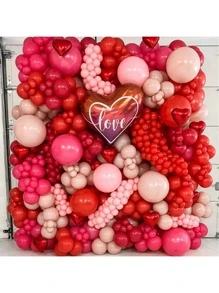 10/20/30/40/50 pezzi Palloncini rossi da 18/12/10/5 pollici, palloncini in lattice rossi usati per feste, matrimoni, anniversari, San Valentino, Natale, decorazioni per feste di compleanno