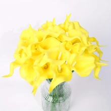 12Pcs/6 Pcs/1Pc White Artificial Calla Lily Flower 40 Cm Imitation Flowers PU Fake Flowers Calla Lily Artificial Bouquet For Home Wedding Decor, Indoor &Outdoor Decor, Garden Decor, Party Decor, Bohemian Style Decor, Festivals Party Decor, Mother's Day Birthday Celebration Daily Date Gift