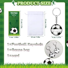 3/9/18/36pcs Soccer Club Acrylic Keychain Pendant Accessory Football Accessory Keychain Pendant Football Party Bag Fillers Thank You Gifts For Sports Enthusiasts Men Bag Gift Souvenir Football Gifts Key Chain Set Shoe Keychain For Men Gift Souvenir Gifts For Men Gift Set