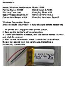 GENAI Wireless Headphones Over Ear, With Microphone, HiFi Stereo Foldable Lightweight Headset, Volume Control Stereo 3.5mm Wire Headset For Deep Bass For Home Office Cellphone PC Ect.