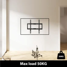 TV Wall Mount Plasma TV LCD LED For 32-60 Inch Flat TV Up To 50kg - 黑色 - 查看 4