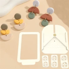 Ferramenta para embutir pinos em brincos de argila de polímero, ferramentas de argila de polímero para joias de argila, ferramenta para embutir pinos de brincos em argila de polímero, ferramenta para embutir pinos de argila de polímero, ferramentas para brincos de argila de polímero