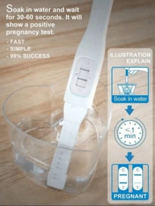1pc Fake Pregnancy Test - 100% Positive Result - Prank Your Loved One - Gag Toy - Prank Toy - Stitch Toys - Travel Toys - Classroom Fidget Toys - Mini Bath Toys - Christmas Stationery Stress Ball - Birthday Gift - Christmas Gift - Halloween Gift - Christmas Eve Gift - Perfect Gift - Gift - Toys - Games - Multicolor - View 6