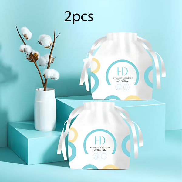 2/1pc Home Disposable Facial Towelettes, Dual Wet & Dry Use, Thickened Beauty Cotton Wipes, Suitable For Cleansing, Makeup Removal, Face Washing
