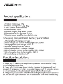 Asus 172 Real Wireless Gaming Headset High-End Sports Bottom Delay Ultra Long Life HD Sound Quality In-Ear - Green - View 5