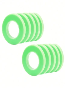 10 rollos de cinta para elevación de pestañas, herramientas para extensión y rizado de pestañas, cinta hipoalergénica transpirable de 4mm x 9m para uso en salón de belleza y maquillaje