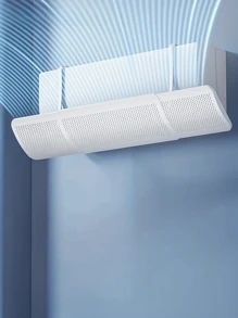 1pc Universal Wall-Mounted Air Conditioner Anti-Direct Blow Baffle - All-In-One Wind Guard Protector, Easy Installation Air Conditioner Baffle, Bid Farewell To Traditional Baffle, Hanging Hook-Style Baffle More Convenient, Anti-Direct Blow, Efficient Wind Protection, Simple And Easy, Create A Comfortable Home Environment