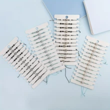 12pcs/Set Adjustable Boho Charm Bracelet With Colorful Metal Sea Turtle, Beads, Faux Pearl, Versatile Jewelry For Women And Men, Suitable For Wedding, Photo Shooting, Daily, Beach, Travel, Party, Ideal Gift For Women, Graduation, Mother's Day - Multicolor 21 - View 1