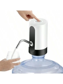 Mini bomba de agua eléctrica plegable y multiveloz, dispensador de agua portátil recargable tipo C automático - Multicolor - Ver 13