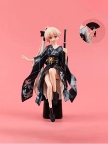 Figura de Ação Menina de Gráficos Móveis de Anime, Decoração Criativa e Sexy para Painel de Carro, Acessórios Internos, Decoração para Casa
