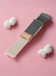1pc 20mm Nylon Elastic Loop Magnetic Strap Compatible With Gabb Watch 3e 3 2 1/Gizmo Watch 3 2 1/SyncUP Kids Watch & Cosmo JrTrack 3/2 SE/2/JrTrack,18mm20mm22mm Quick Release Easy Buckle Sport Wristband Replacment Compatible With Samsung Galaxy Watch 7 6 5 4/Garmin Watch/HW Watch GT5 GT4 GT3/Amazfit Watch Band For Woman Man