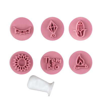 Kit Carimbo Juninos Para Marcar Brigadeiros Doces Bluestar Festa Sao Joao Docinho Confeitaria