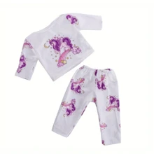2 Pcs/Set 2025 New Doll Clothes, Suitable For 14 - 18 Inch Dolls And 36 - 45 Cm Newborn Dolls And Baby Dolls - 彩色 - 查看 9