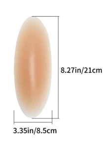 4/2 Piezas Almohadillas de cadera de silicona para mujeres, ropa interior moldeadora para realce y corrección de caderas