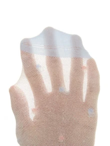 4 đôi tất trẻ em cho mùa xuân và mùa hè, tất lụa băng siêu mỏng cho bé gái, tất công chúa ren, tất lưới thoáng khí mỏng mùa hè, tất dài đến đầu gối thường ngày mùa hè cho bé gái, tất chấm bi sợi - Nhiều màu - Xem 3