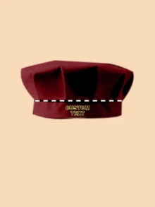 1pc Customized Chef Hat For Kids, Multiple Colors Choice, Can Print Your Own Name, Suitable For Boys And Girls Using In The Kitchen - Multicolor - View 23
