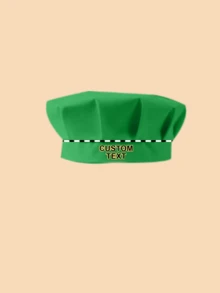 1pc Customized Chef Hat For Kids, Multiple Colors Choice, Can Print Your Own Name, Suitable For Boys And Girls Using In The Kitchen - Multicolor - View 22