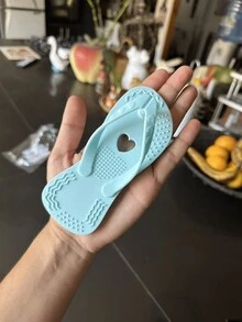 情人节爱心沙滩拖鞋造型小狗出牙玩具，模拟咀嚼遥控玩具，缓解无聊，刺激小狗出牙，有益于牙齿健康，适合小型犬种 - 彩色 - 查看 8