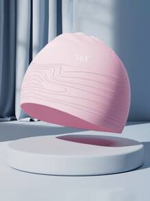 361degree 361° Swimming Cap, Lightweight And Comfortable Fit, No Pressure On Head, Anti-Slip Inner Particles For Secure Wear, Made Of Soft Silicone Material, Water-Resistant, Textured Design, Elegant & Sophisticated, Beach Essentials, Beach Accessories, Pool Float
