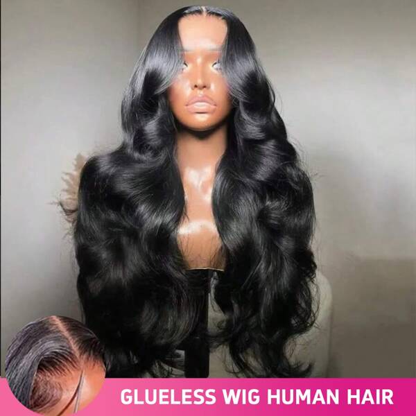 250% Density 34Inch Body Wave13x4 13x6 5*5 Glueless Wigs Human Hair Pre Plucked Pre Cut Bye Bye Knots Wig 3 Seconds To Wear For Beginners Glueless Wigs Human Hair Pre Plucked Pre Cut 5x5 HD Lace Closure Wigs Human Hair Body Wave Lace Front Wigs Human Hair For Women