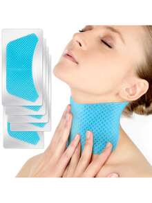 Miếng dán chống nhăn cổ, 5 miếng dán chống nhăn bằng silicon tiên tiến, Mặt nạ chống nhăn cổ giúp săn chắc và làm căng, Băng dán cổ nâng cơ vô hình, Miếng dán chống nhăn cổ - Nhiều màu - Xem 8