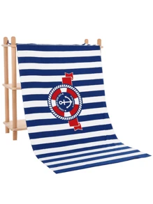 Dickhandtuch aus Frottee, hochabsorbierend, Strandtuch, Erwachsenen-Badetuch mit Digitaldruck, schnelltrocknend, Strandutensilien, Strandaccessoires, Schwimmhilfe