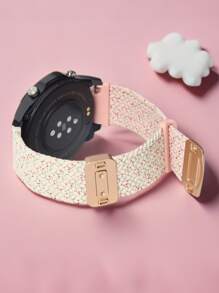 1pc 20mm Nylon Elastic Loop Magnetic Strap Compatible With Gabb Watch 3e 3 2 1/Gizmo Watch 3 2 1/SyncUP Kids Watch & Cosmo JrTrack 3/2 SE/2/JrTrack,18mm20mm22mm Quick Release Easy Buckle Sport Wristband Replacment Compatible With Samsung Galaxy Watch 7 6 5 4/Garmin Watch/HW Watch GT5 GT4 GT3/Amazfit Watch Band For Woman Man