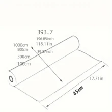 1 Roll Vintage Removable Waterproof And Oil-Proof Self-Adhesive Contact Paper, 1m/2m/3 Meters/5m/10m Length, Suitable For Kitchen, Dorm, Bedroom Decor, Wallpaper, Vinyl Wall Paper Wall Stickers Wall Decor Wall Sticker - Camel - View 9