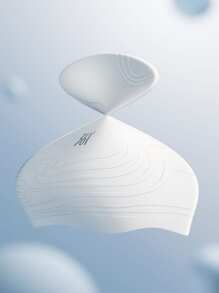 361degree 361° Swimming Cap, Lightweight And Comfortable Fit, No Pressure On Head, Anti-Slip Inner Particles For Secure Wear, Made Of Soft Silicone Material, Water-Resistant, Textured Design, Elegant & Sophisticated, Beach Essentials, Beach Accessories, Pool Float