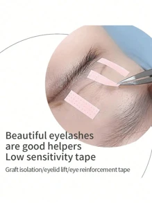10 rollos de cinta para elevación de pestañas, herramientas para extensión y rizado de pestañas, cinta hipoalergénica transpirable de 4mm x 9m para uso en salón de belleza y maquillaje
