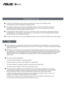 Asus High-Quality Sound, Long Battery Life, Large Battery Capacity, Noise Reduction, Clip-On And In-Ear Style, Sports Wireless Dual-Purpose Headphones - White - View 6