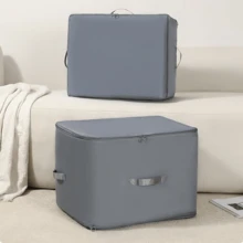 1 Stück Reißverschluss Kompressionsaufbewahrungstasche, große Kapazität für Daunenbettdecke, Daunenjacke, Kleidung, Decke und Gepäckverpackung, für Zuhause und Reisen - Verschiedenfarbig - Übersicht 15